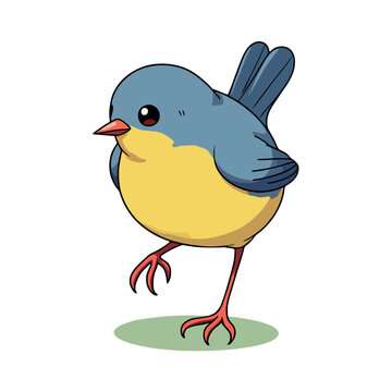 Cute Northern Parula Clipart 10