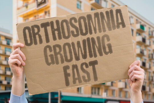 "Orthosomnia Growing Fast" Orthosomnia from obsessive sleep tracking is now a recognized clinical condition. ORTHOSOMNIA. OBSESSIVE. TRACKING. CLINICAL. CONDITION.