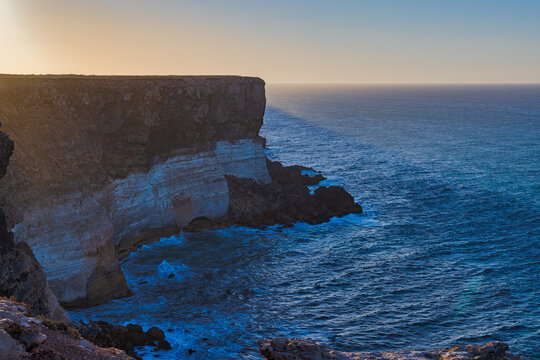 Cliffs Overlooking the Great Australian Bight Marine Park in Nullarbor