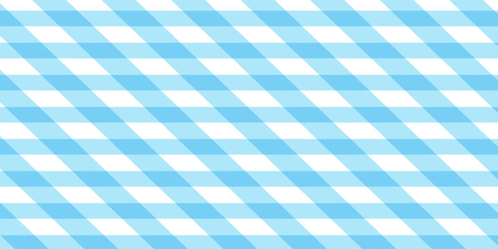 Seamless Light Blue Gingham Pattern Background. Classic Two-Tone Pastel Plaid Check Design for Fabric, Textile, Wallpaper, and Picnic Decor.