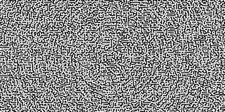 Turing Pattern Background textured black Generative algorithm psychedelic background