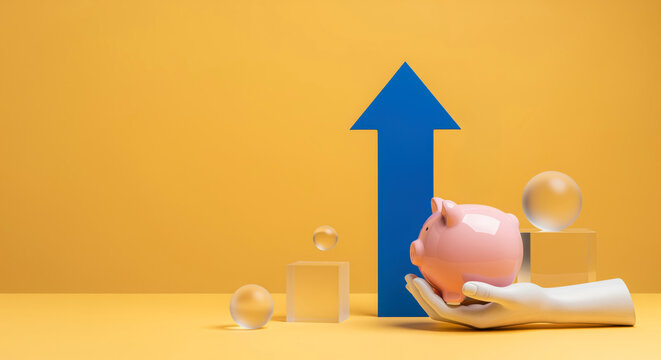 Securing future personal wealth and long term retirement pension savings through structured financial portfolio planning to maximize compound interest return in a high inflation environment