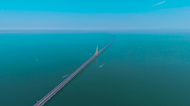 Kuwait Skyline Aerial View