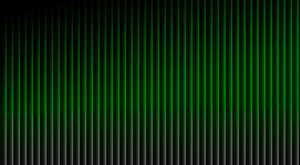 Obraz premium Abstract pattern of luminous green and dark vertical stripes, creating a modern digital backdrop with a sophisticated, textured, and energetic visual flow