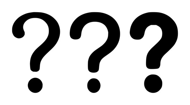 Question mark help icon set with solid black design on white background featuring help, support, query with user assistance and knowledge