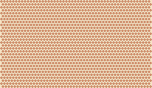Seamless Moroccan Diamond Lattice Pattern in Terracotta