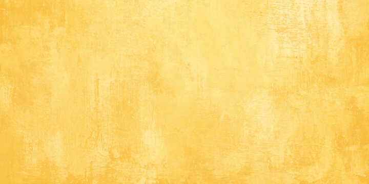 Yellow grunge texture background with distressed weathered effect and vintage paper parchment style for design projects