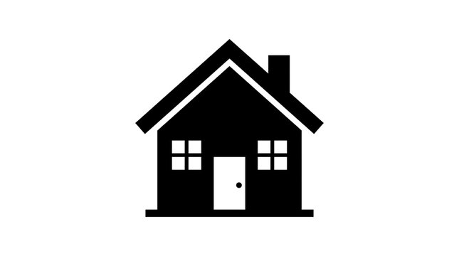 house icon on white background