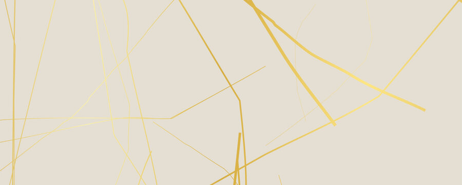 Gold Kintsugi crack pattern on whitish background