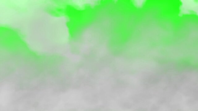 Vibrant green and white abstract background with cloudy texture and soft gradient effect