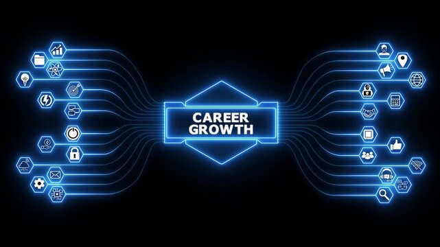 Advanced workforce development dashboard powered by Career Growth interface with secure employee performance analytics and digital HR management system.