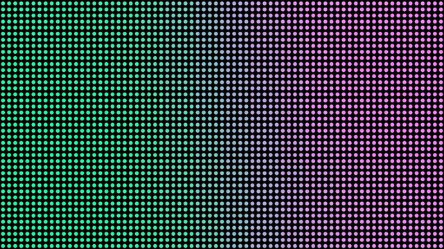 Pixel Dot Matrix Gradient Texture Mint Pink Smooth 4K