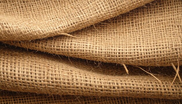 Natural jute burlap texture featuring coarse woven fibers, visible threads, rustic sackcloth pattern, rough handmade fabric surface, frayed edges, organic textile detail, and earthy vintage material b