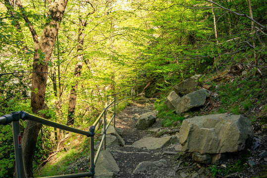 omantische Wanderung im Bodetal