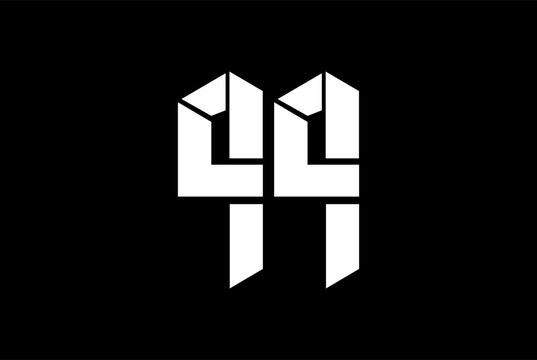 Creative 99 Number logo vector design for any business