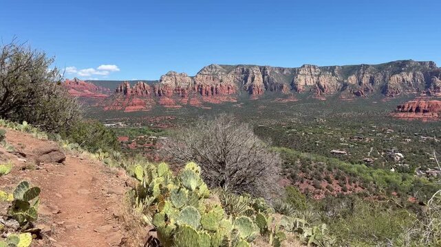 Hiking trail in Sedona, Arizona