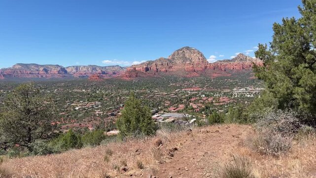 Hiking trail in Sedona, Arizona