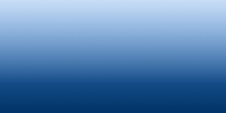 Horizontal Corporate Blue Solid Bottom to Transparent Gradient Fade Overlay, PNG