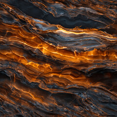 Obraz premium Seamless caramel black onyx texture 002