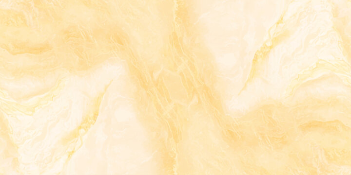 Abstract golden marble texture background with smooth wavy veins and luxurious amber tones for elegant graphic design. Soft, flowing patterns reminiscent of golden marble or onyx.