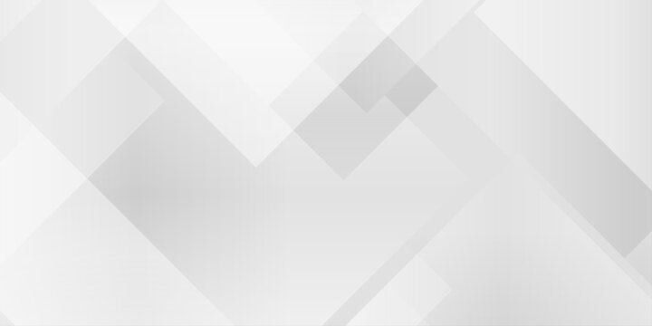 Abstract geometric background with overlapping light gray and white diagonal rectangles and subtle gradients. Corporate presentations, high-tech website headers, contemporary graphic design projects
