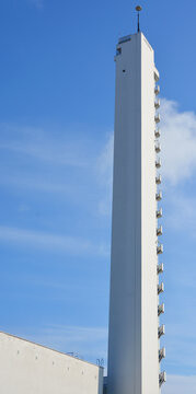 HELSINKI FINLAND: Tower of the Olympiastadion (Olympic stadium), located in the Toolo district the largest stadium in the country centre of activities in the 1952 Summer Olympics