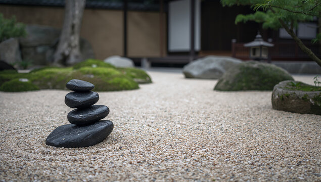 枯山水 Images – Browse 5,206 Stock Photos, Vectors, and Video