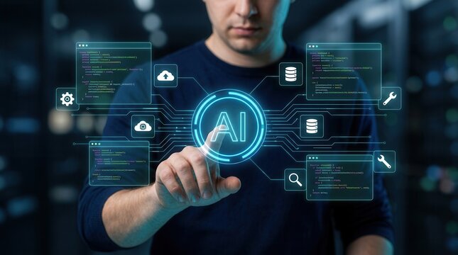 AI coding solution assisting software development and automating complex tasks.