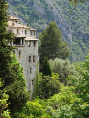 Obraz premium The sleepy perched village of Peillon, France
