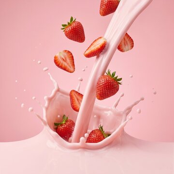 ♡苺ミルク♡ページ 苺ミルクページ 苺ミルク Images – Browse 222 Stock Photos, Vectors