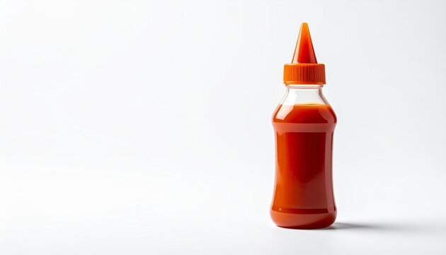 Small squeeze sauce bottle with cap