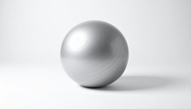 Single exercise stability ball isolated