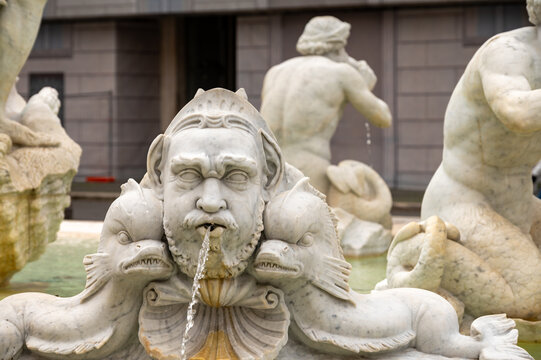 Walk around Piazza Navona in Rome, with 17th-century marble sculptures of sea gods and other creatures decorating the fountains, and magnificent examples of art and architecture