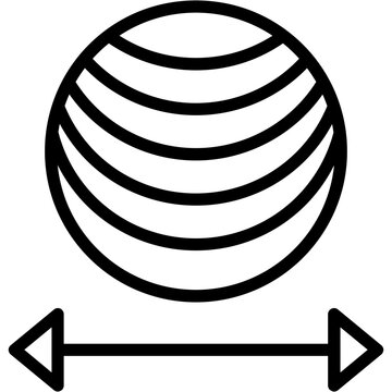 Stability Ball Icon