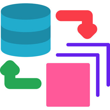 Dimensionality Reduction Icon