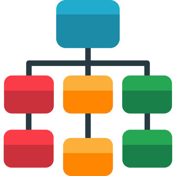 Hierarchical Clustering Icon