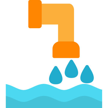 Water Return Drain Icon