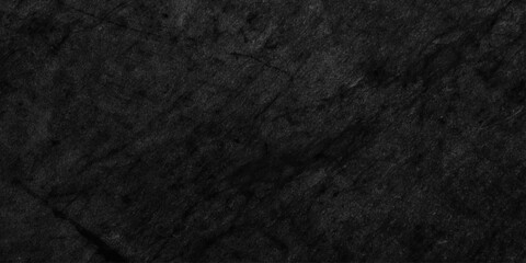 Fototapeta premium Grunge distress black wall interior rough concrete antique aged smooth plaster texture. blackboard and chalkboard architecture grunge smooth plaster vintage background.