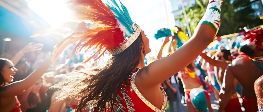 Samba rhythm, Carnival celebration.