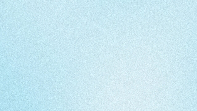 Bright Ice Blue Grainy Texture Background with Gradient