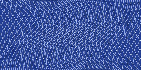 Vector net pattern. Rope net illustration. © towilah