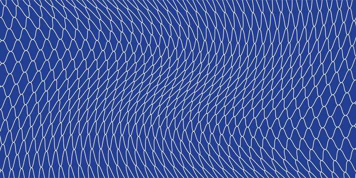 Vector net pattern. Rope net illustration.