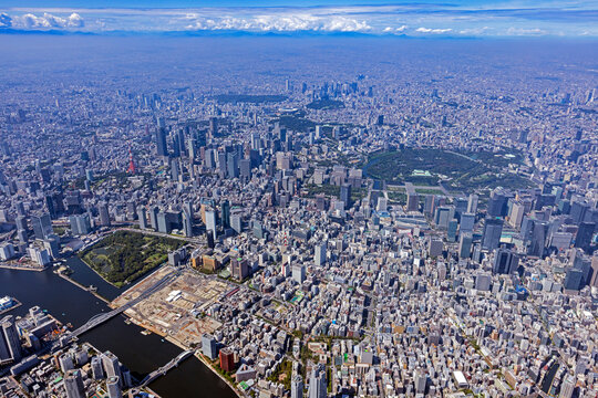 都市風景・都心の中心