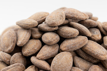 Obraz premium Shanghai Jinshan District Specialty Roasted Melon Seeds (Gualou Zi) Cream Flavor White Background