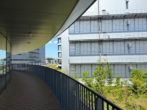 modern office building