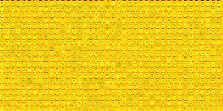 abstract yellow pattern of repeating energy bolt symbols