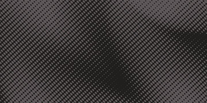Professional dark gray abstract background with halftone dots pattern for futuristic technology, modern cybersecurity branding, and industrial digital wallpaper design.