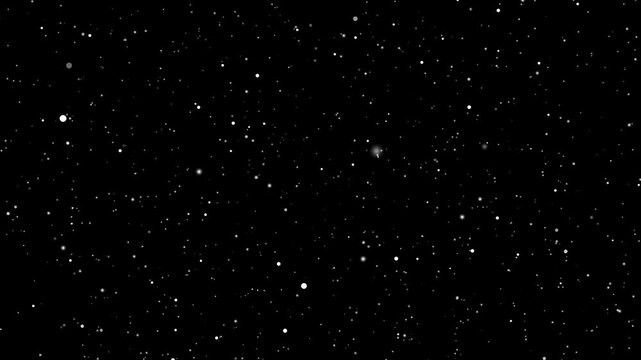 Night stars skies with twinkling or blinking stars motion background. Flying through Starfield from outer space with a star.
Space Background Loop Animation 4K Video. seamless looped video.