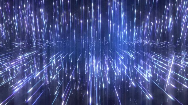 Abstract dreamy particle light ray fluid dynamic background material