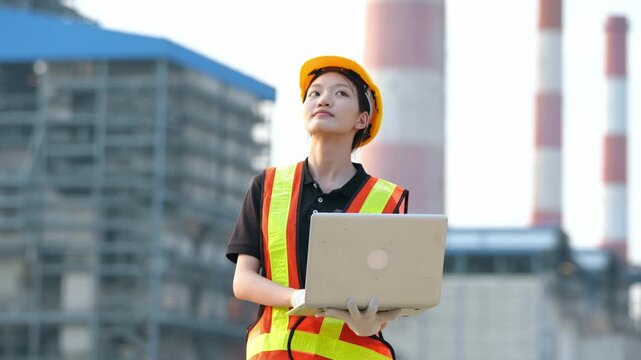 Construction site project management urban environment professional photography engineering overview outdoor work concept